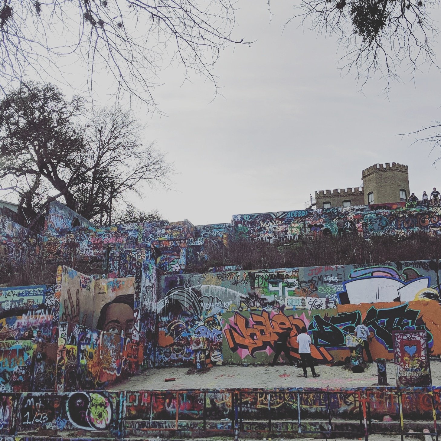 Graffit Park in Austin 