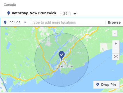 Radius Targeting - Facebook Advertising